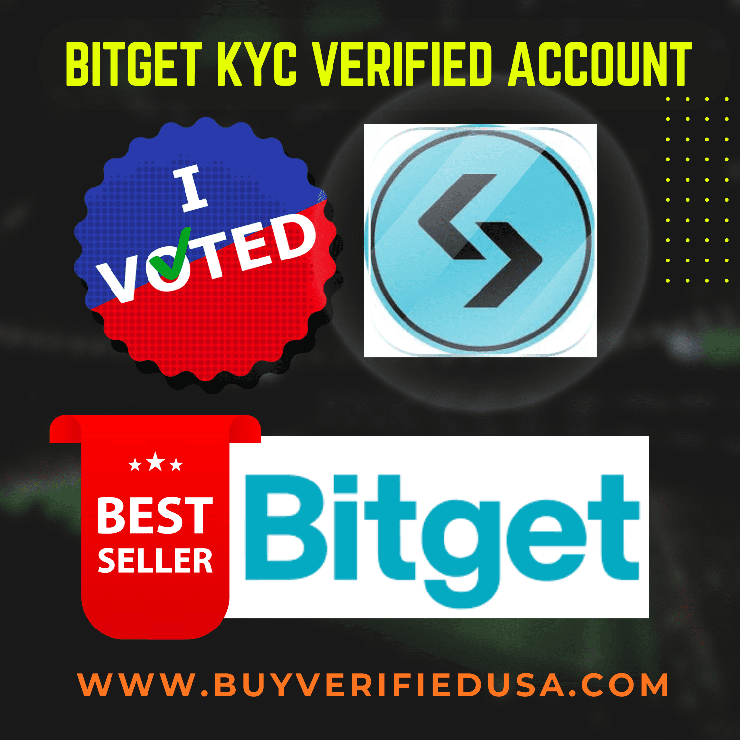 Bitget KYC verified account for sale